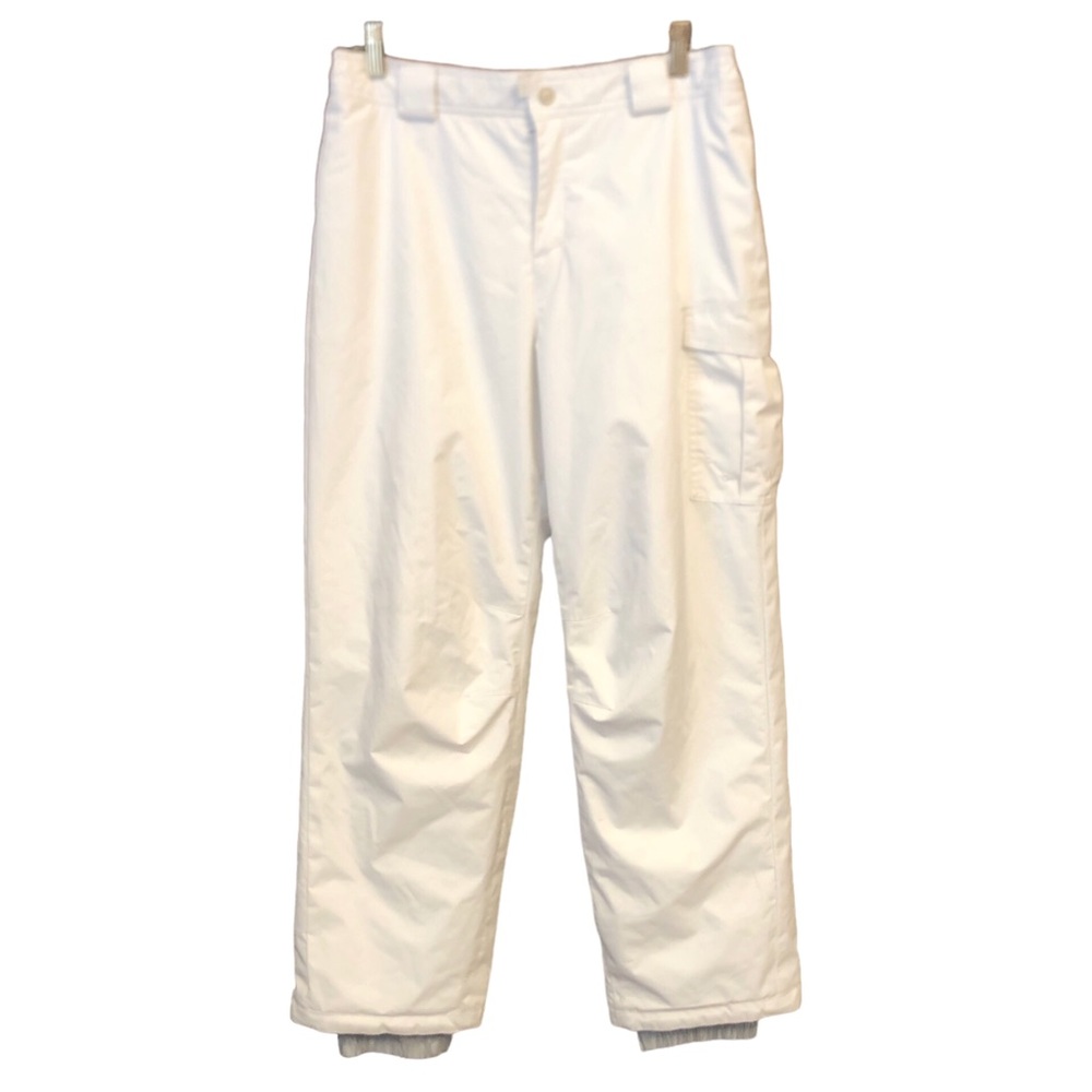 White Sierra Kids Insulated Waterproof Ski and Snow Pant White Size XL